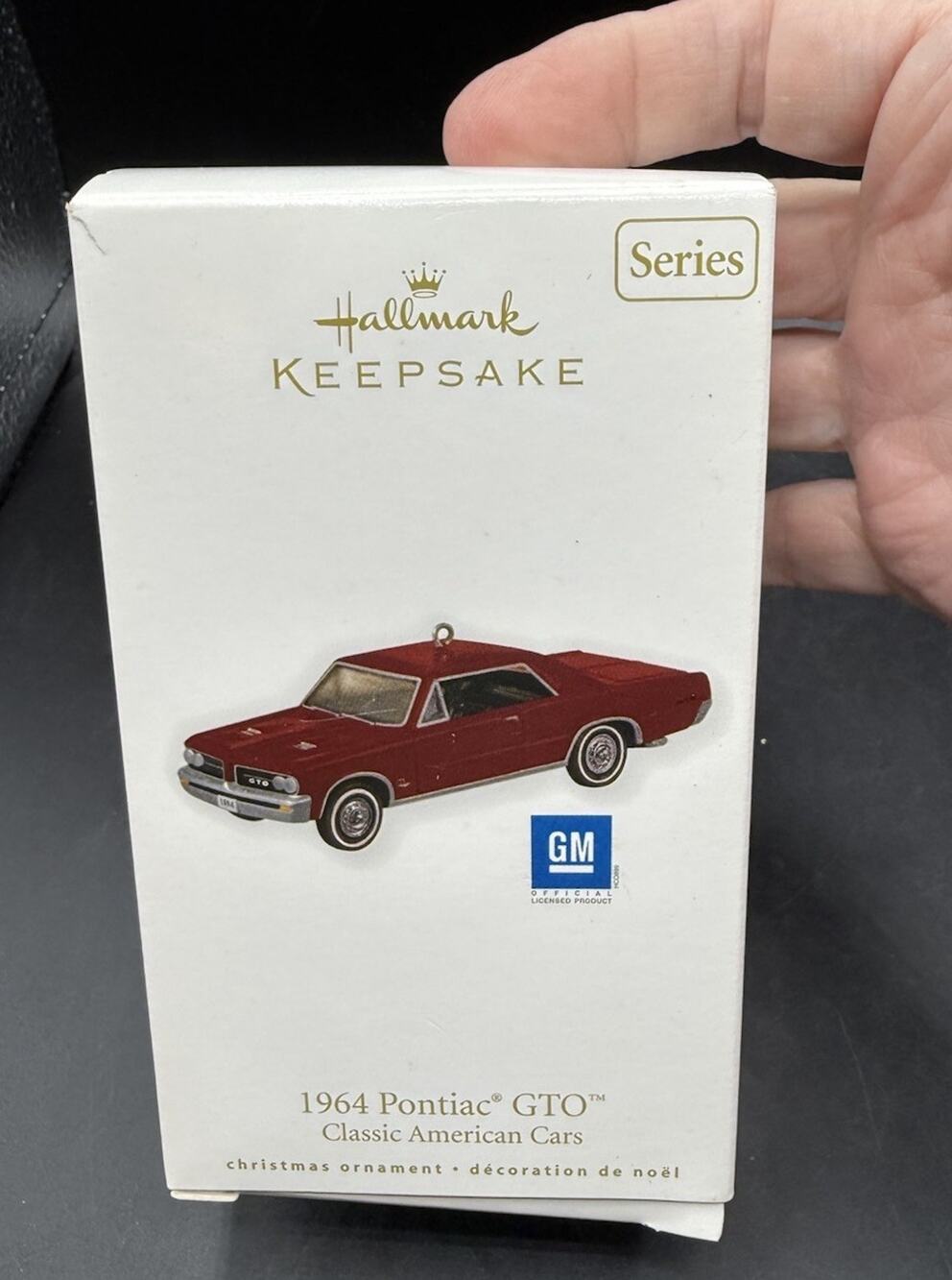 1964 Pontiac GTO - Hallmark Keepsake Ornament - Classic American Cars Series 7D